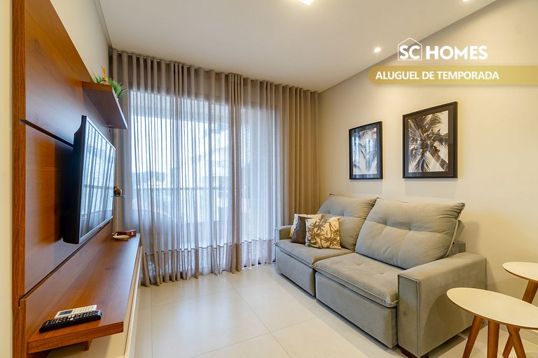 Elegante Apartamento no Centro de Bombinhas