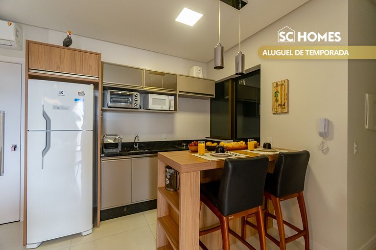 Elegante Apartamento no Centro de Bombinhas