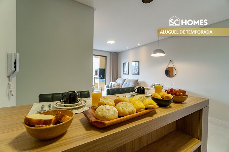 Elegante Apartamento no Centro de Bombinhas