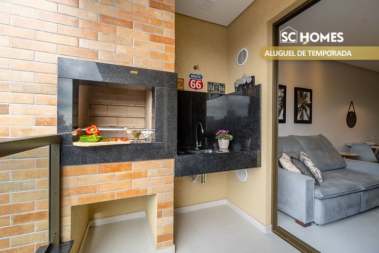 Elegante Apartamento no Centro de Bombinhas