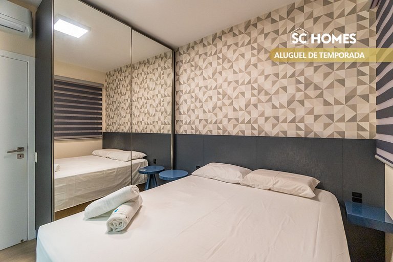 Lujoso Apartamento en Cond. con Piscina y Ocio