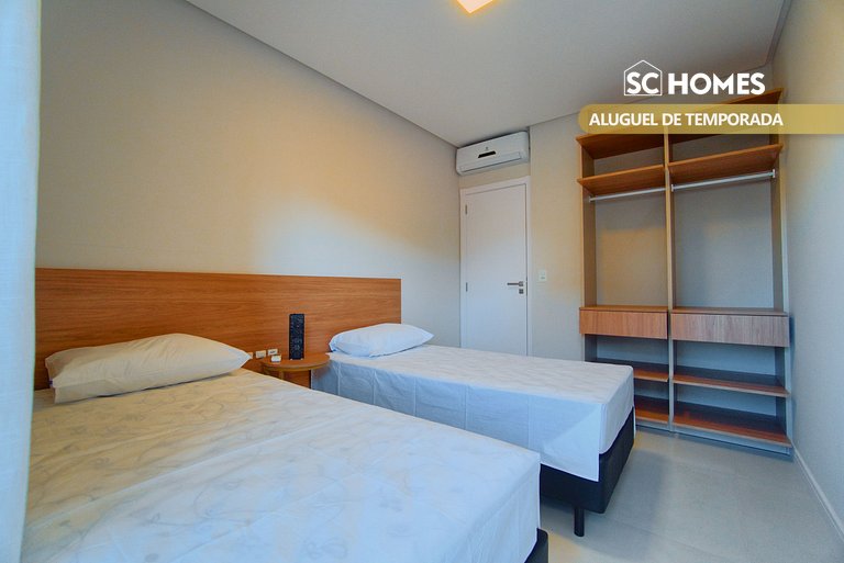 Apartamento nuevo, cerca de la playa de Bombinhas