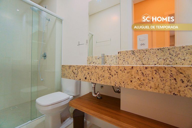 Apartamento nuevo, cerca de la playa de Bombinhas