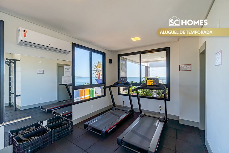Loft confortable con vista al mar, condominio con piscina