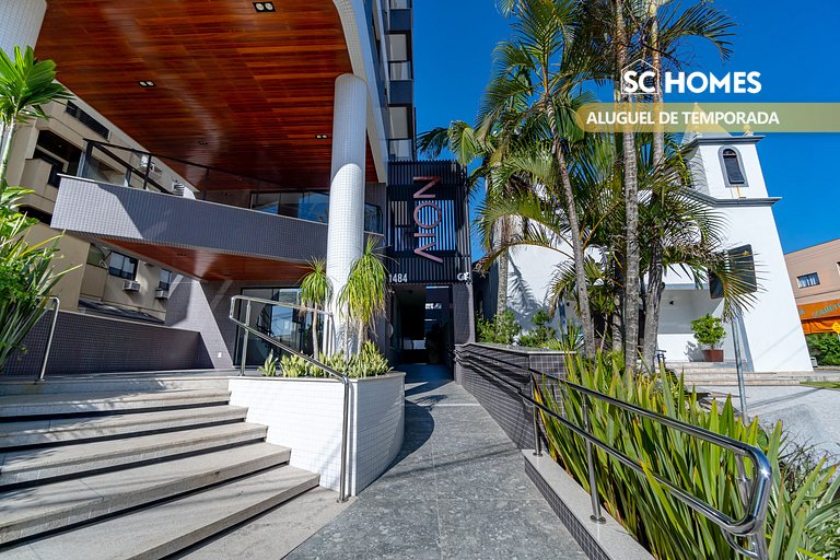 Loft confortable con vista al mar, condominio con piscina