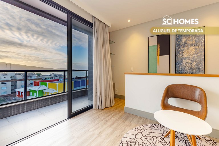 Loft dúplex cómodo en condominio con piscina