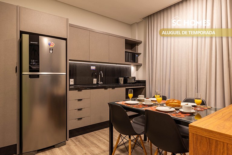 Loft dúplex cómodo en condominio con piscina