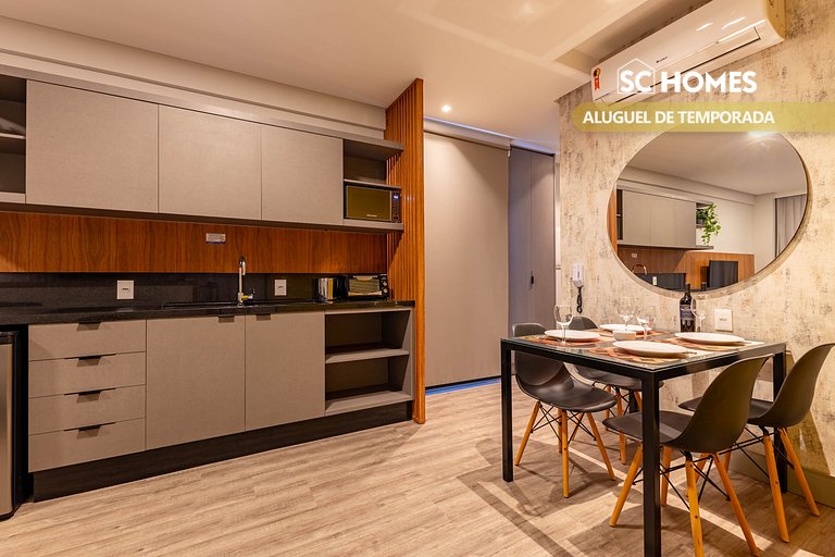 Cómodo loft con vistas al mar y piscina - Aion