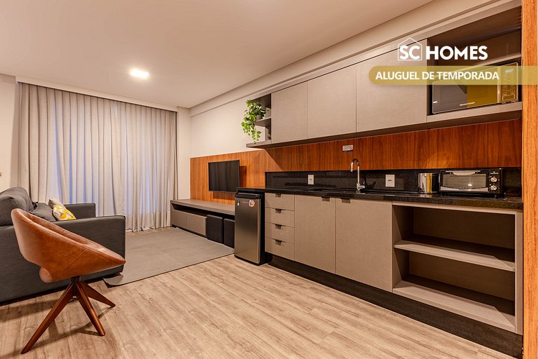 Cómodo loft con vistas al mar y piscina - Aion