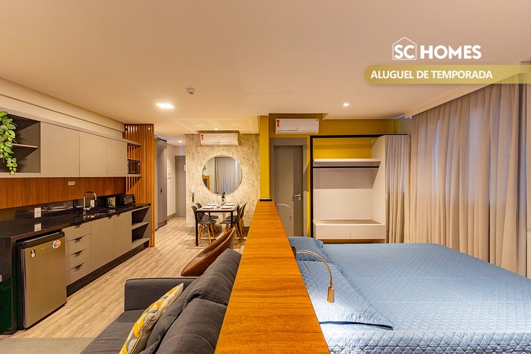 Cómodo loft con vistas al mar y piscina - Aion