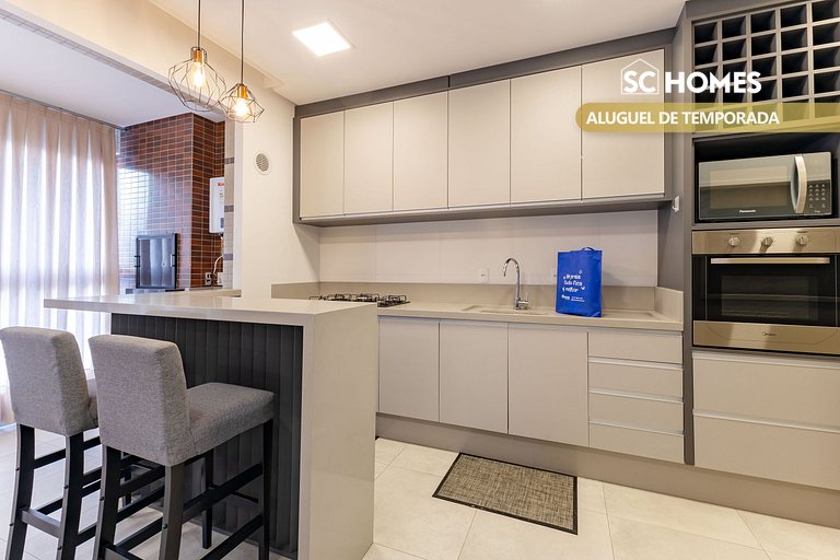 Porto Madero - Apartamento em Condo com Piscina e Academia
