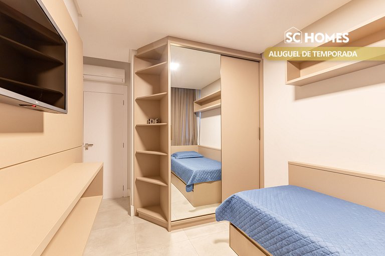 Porto Madero - Apartamento em Condo com Piscina e Academia
