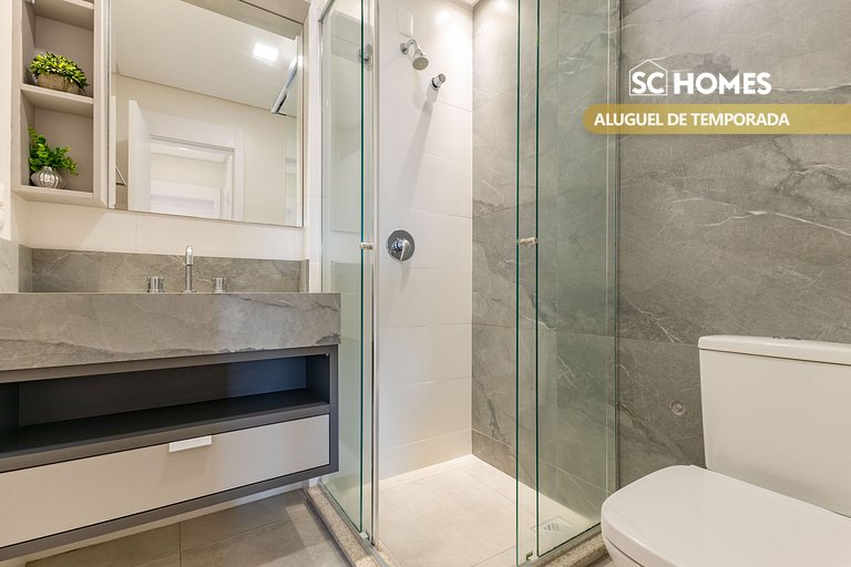 Porto Madero - Apartamento em Condo com Piscina e Academia