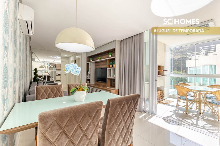 Excelente apartamento en condominio frente a la playa.