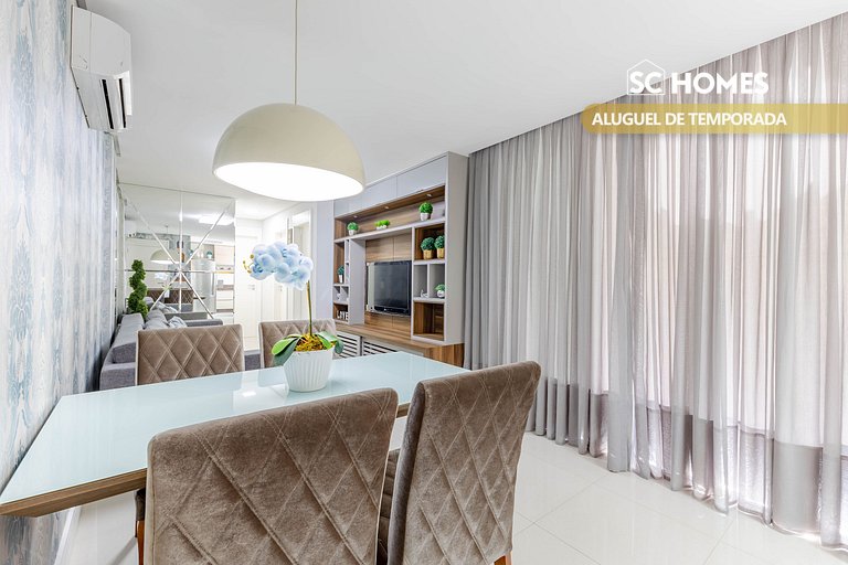 Excelente apartamento en condominio frente a la playa.