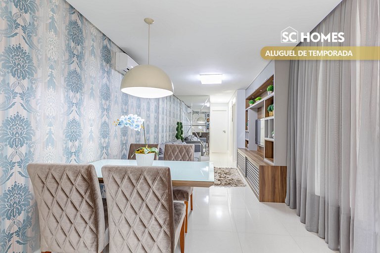 Excelente apartamento en condominio frente a la playa.