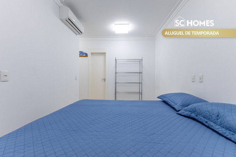 Excelente apartamento en condominio frente a la playa.