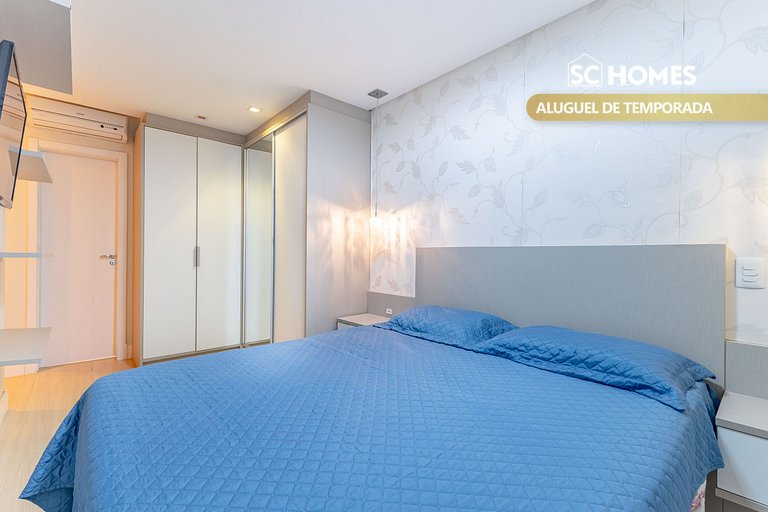 Apartamento en condominio con piscina y jacuzzi