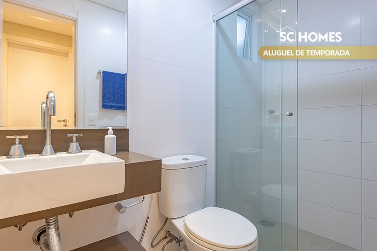 Apartamento en condominio con piscina y jacuzzi