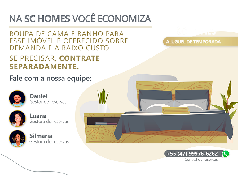 Amplio ático cerca de la playa de Bombinhas