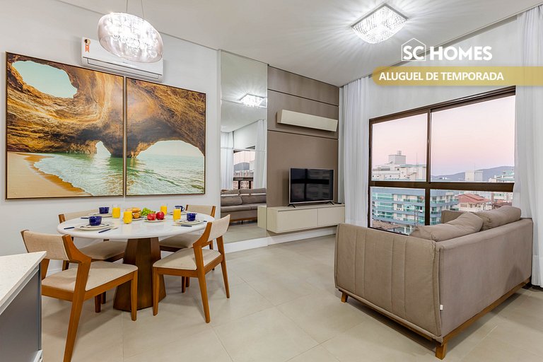 Apartamento finamente amueblado con zona de ocio y vistas al