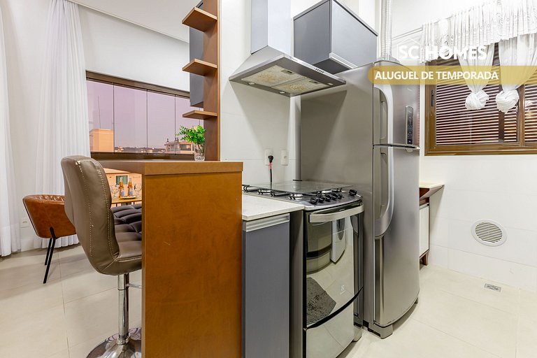 Apartamento finamente amueblado con zona de ocio y vistas al