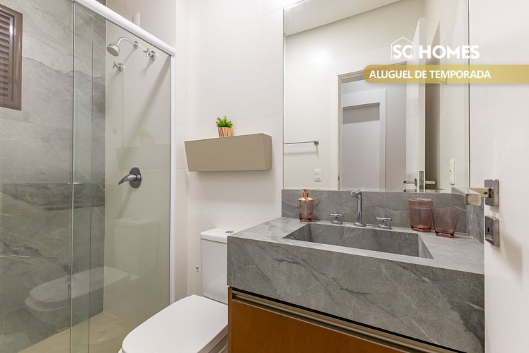 Apartamento finamente amueblado con zona de ocio y vistas al