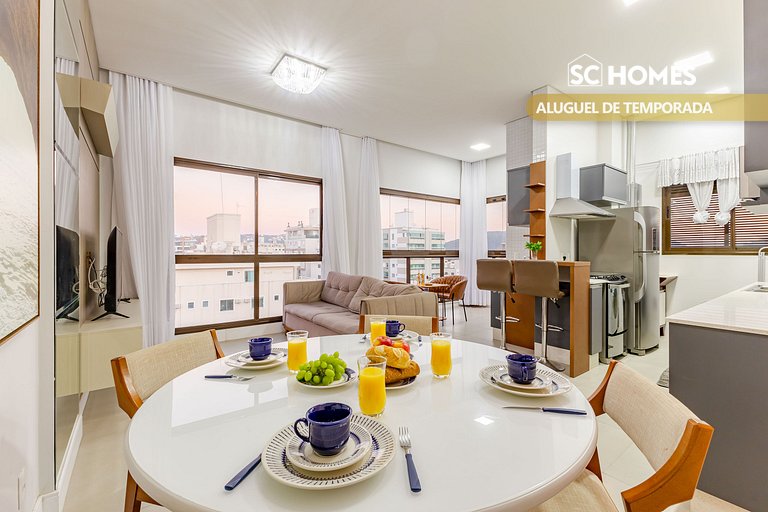Apartamento finamente amueblado con zona de ocio y vistas al