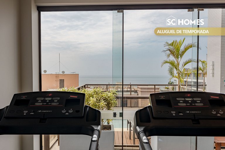 Apartamento finamente amueblado con zona de ocio y vistas al