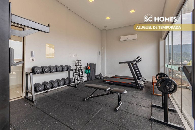 Apartamento finamente amueblado con zona de ocio y vistas al