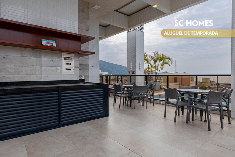 Apartamento finamente amueblado con zona de ocio y vistas al