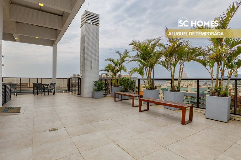 Apartamento finamente amueblado con zona de ocio y vistas al