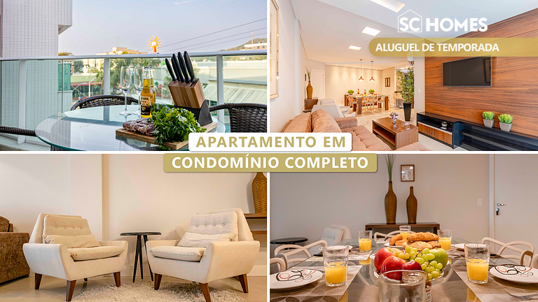 Espectacular apartamento en condominio con piscina y spa - B