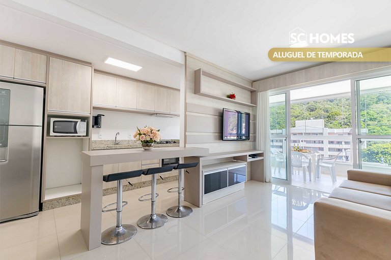 Apartamento 2 dormitorios na praia de Bombas