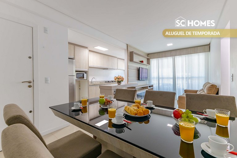 Apartamento 2 dormitorios na praia de Bombas