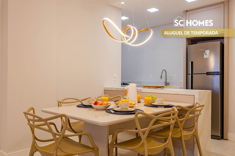 Apartamento alto padrão a 50 mts da praia