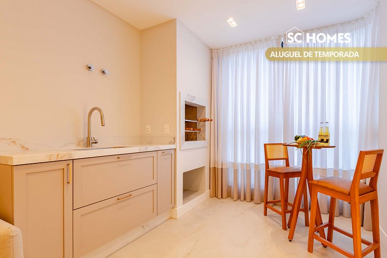 Apartamento alto padrão a 50 mts da praia