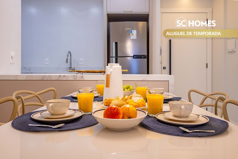 Apartamento alto padrão a 50 mts da praia