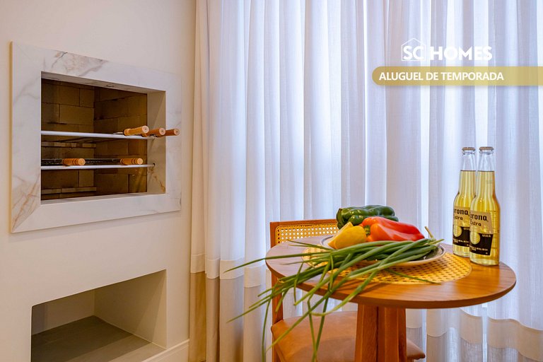 Apartamento alto padrão a 50 mts da praia