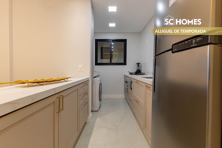 Apartamento alto padrão a 50 mts da praia