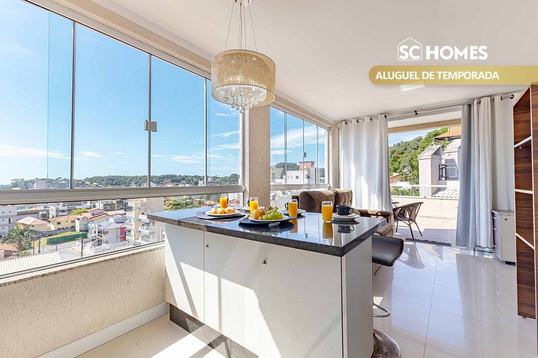 Cobertura en la playa de Bombinhas