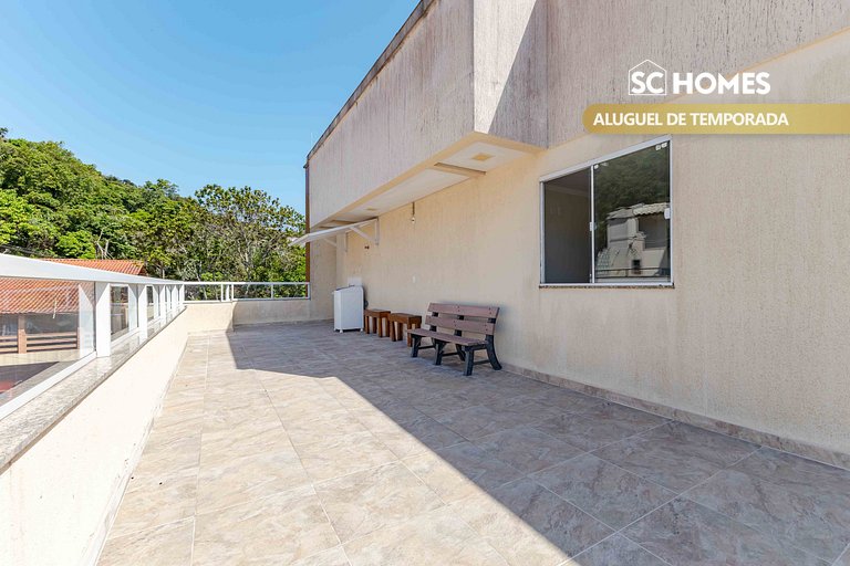 Cobertura en la playa de Bombinhas