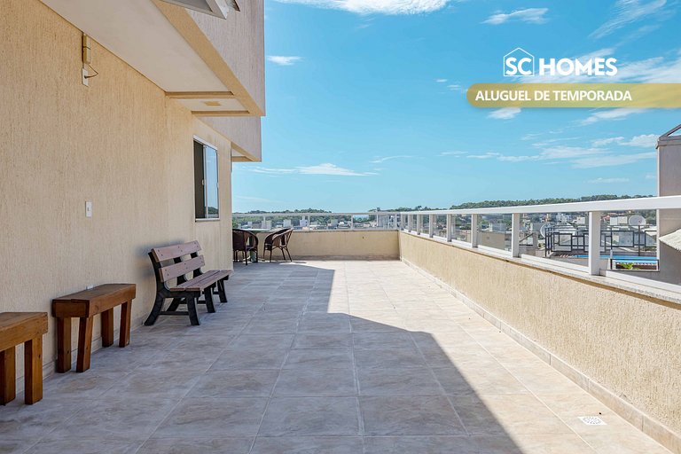 Cobertura en la playa de Bombinhas