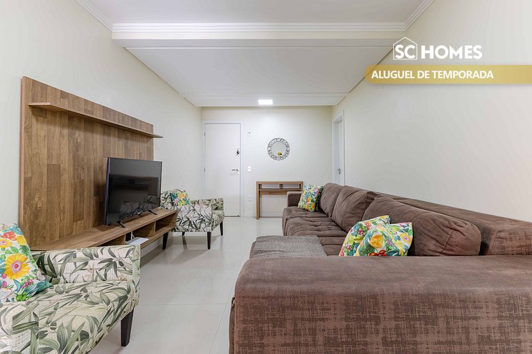 Apartamento a poucos metros da praia de Bombinhas