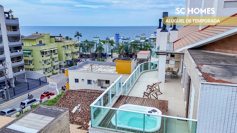 Espectacular ático con jacuzzi privado - Boulevard Bombinhas