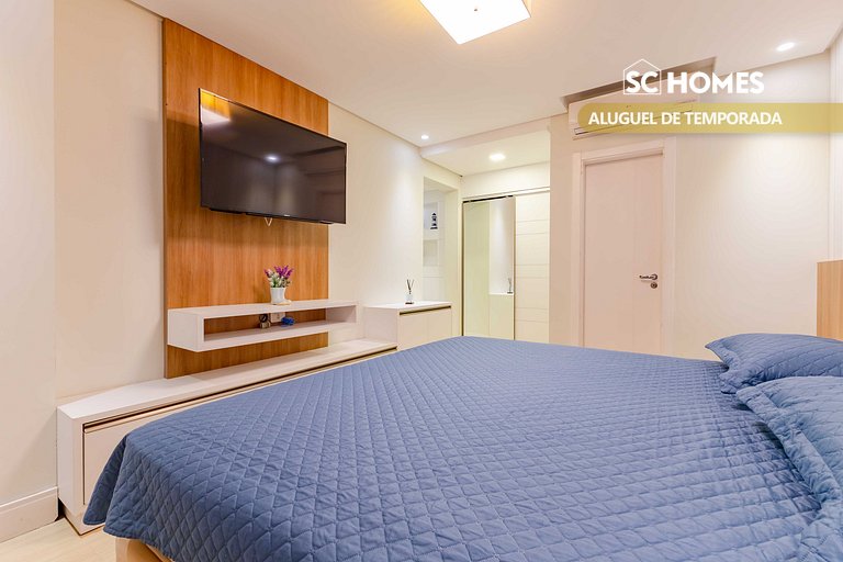 Espectacular ático con jacuzzi privado - Boulevard Bombinhas