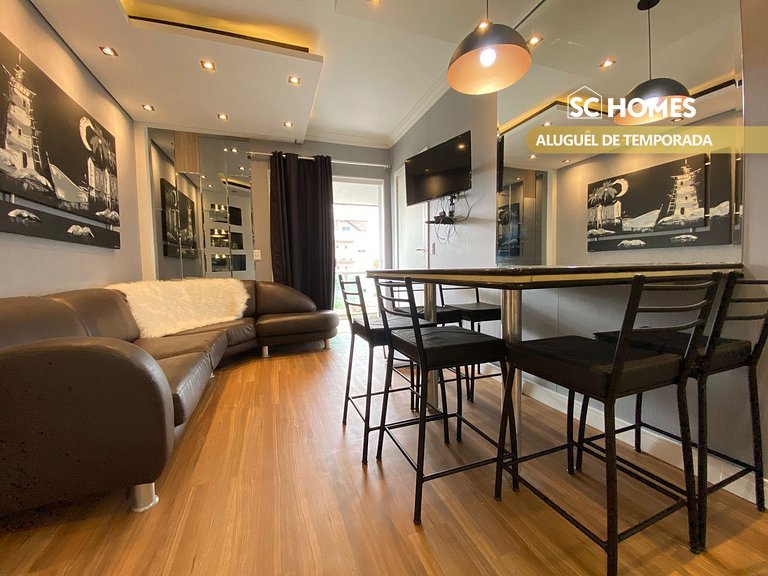 Duplex com piscina na praia de Bombinhas