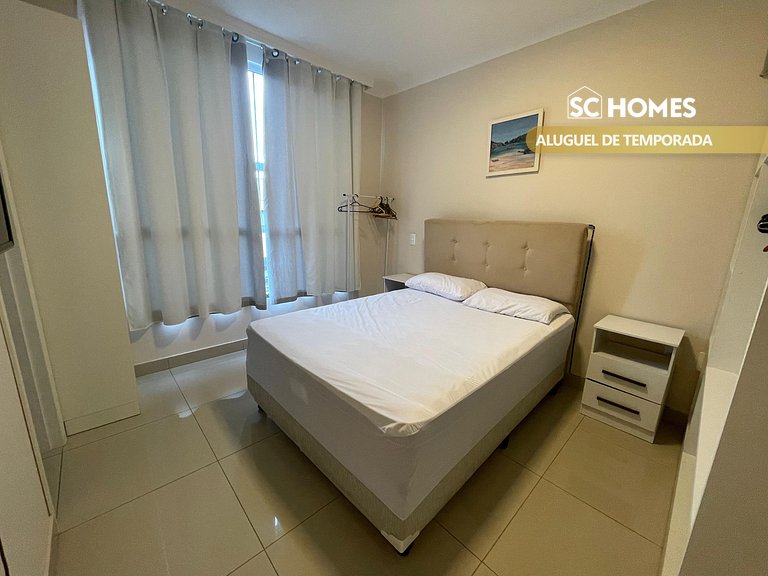 Apartamento com piscina e vista para montanha