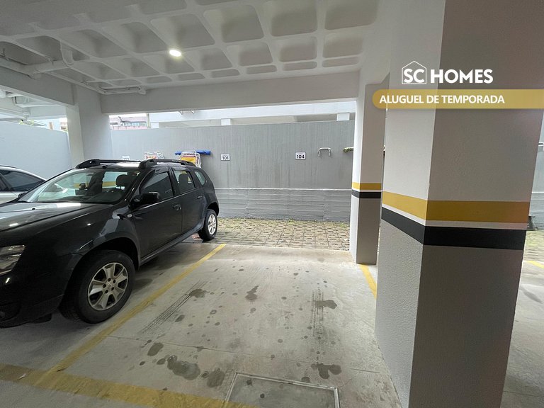 Apartamento com piscina e vista para montanha