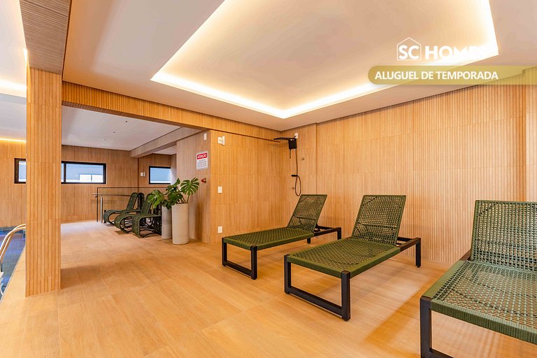 Loft no coração da cidade 120m do mar
